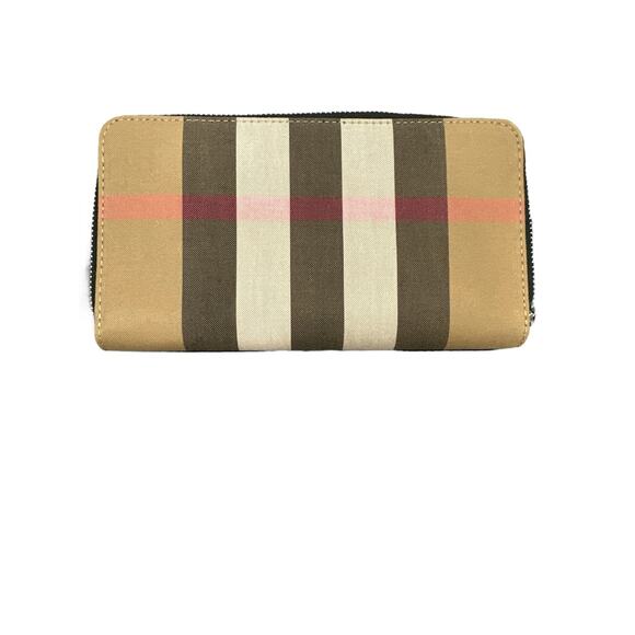 438 BurberryMS Large check wallet - Picture 2 of 4